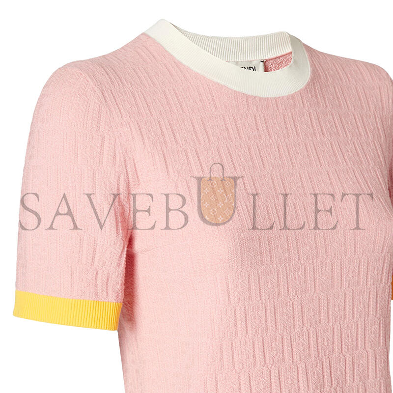 F**di jumper light pink fzxe94aw4sf1w0s
